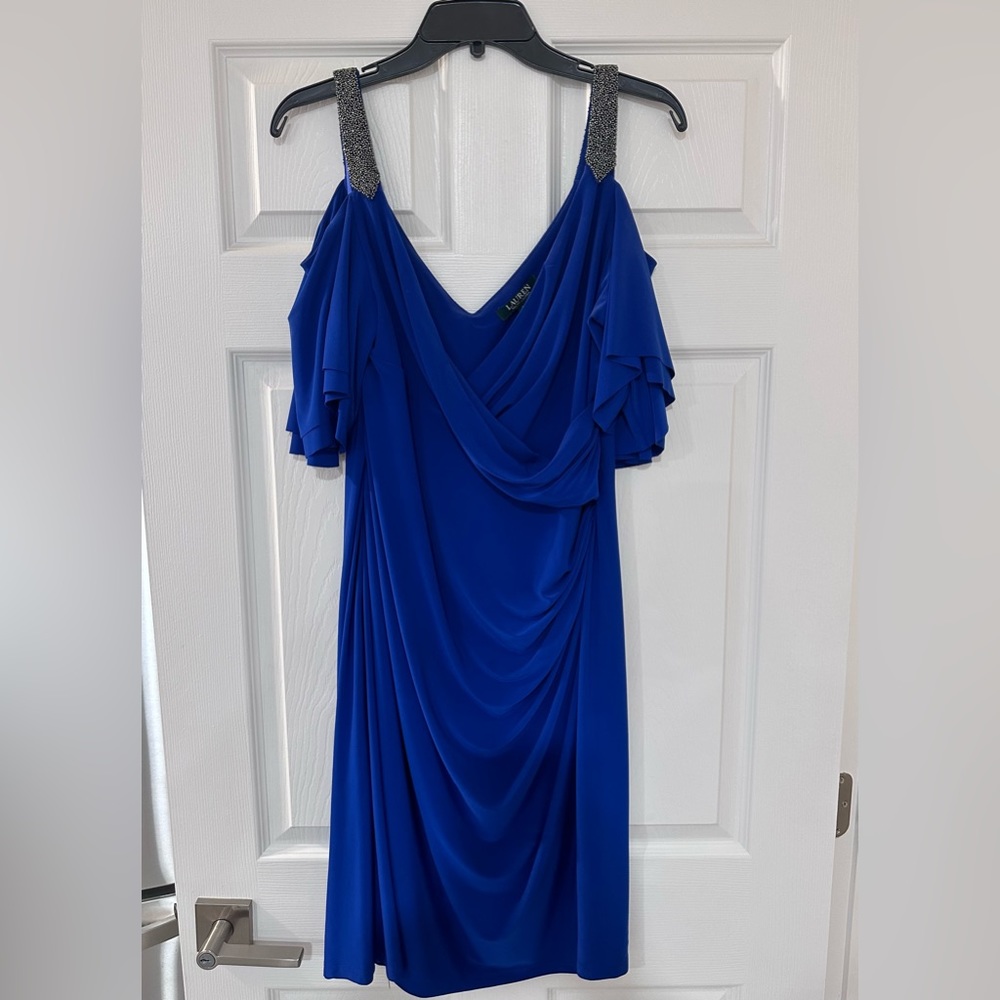Royal Blue Dress (Ralph Lauren)
